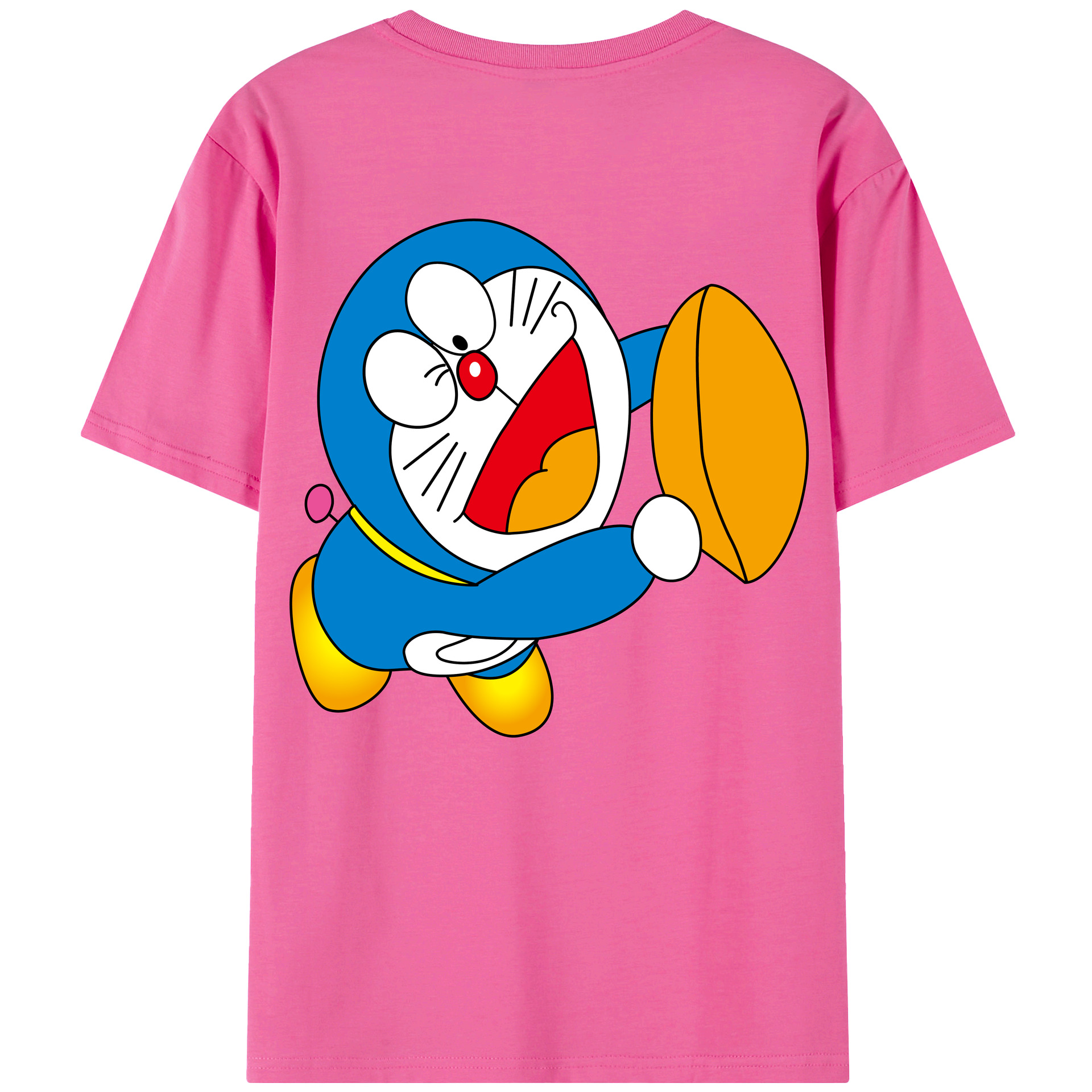 （画像用） ドラえもん Doraemon レディース半袖Tシャツ(バックプリント)